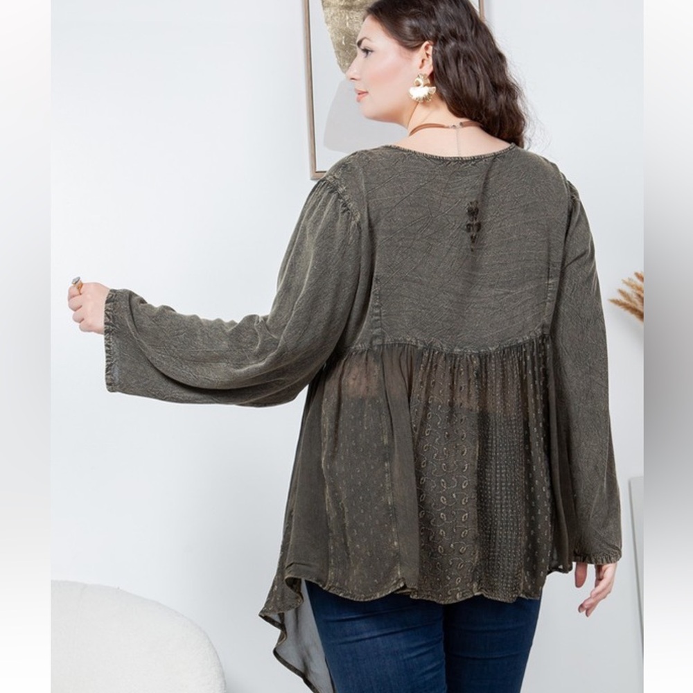 NWT YOUNG THREADS BOHO TOP - Picture 5 of 7
